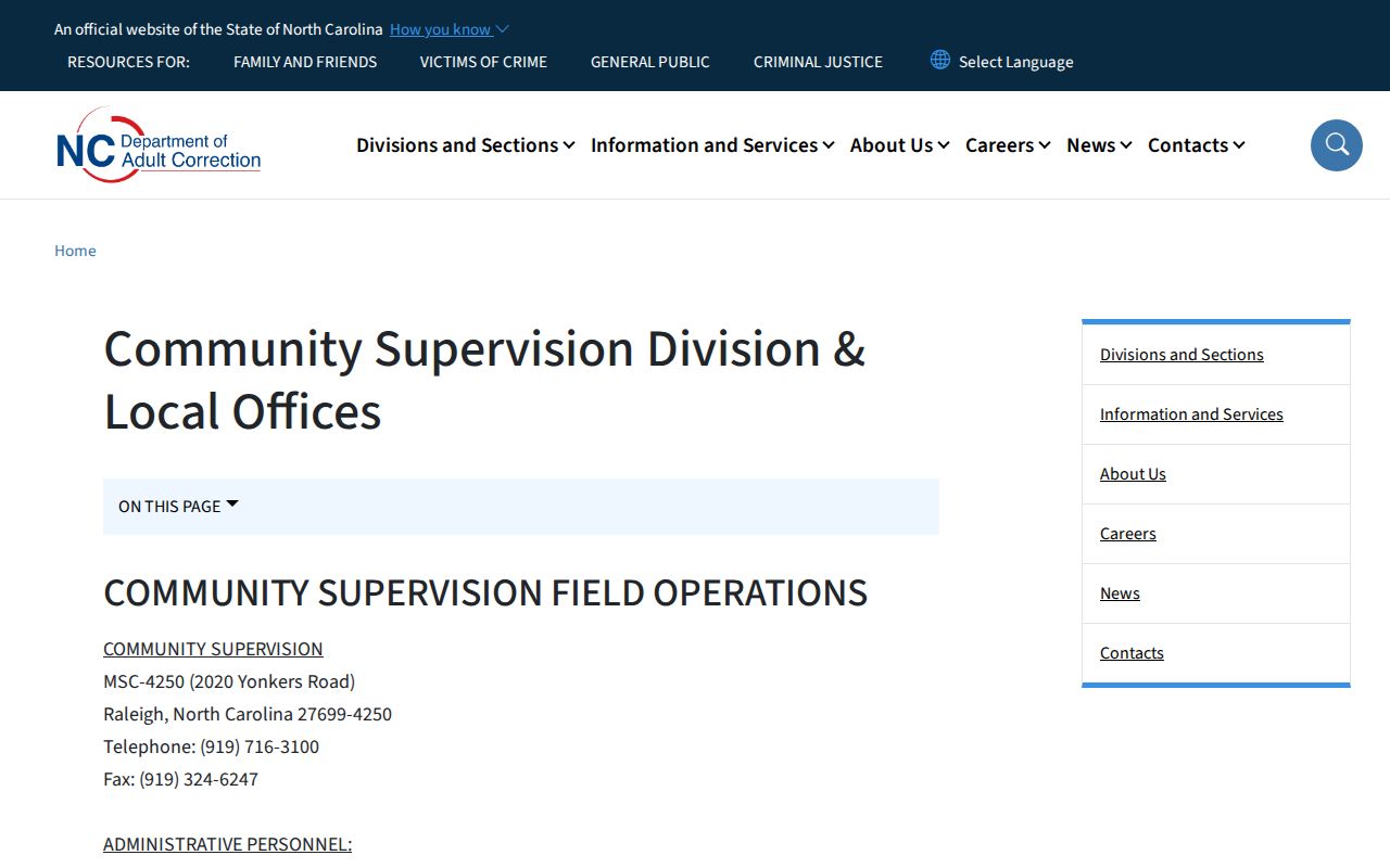 Burke County parole and probation District 25 office roster